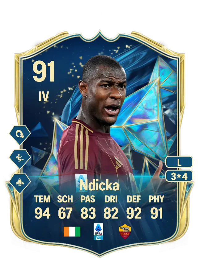 Evan Ndicka card
