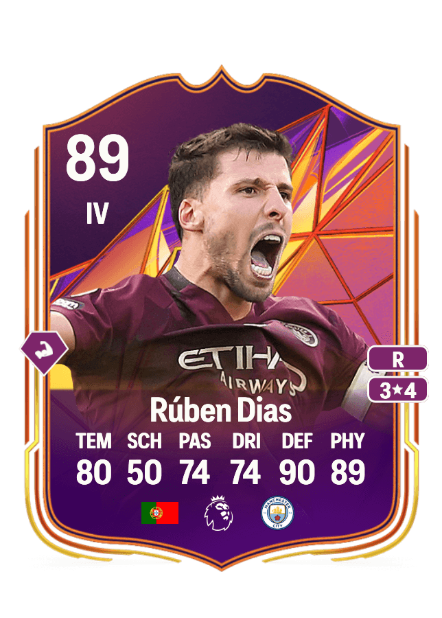 Rúben Dias card