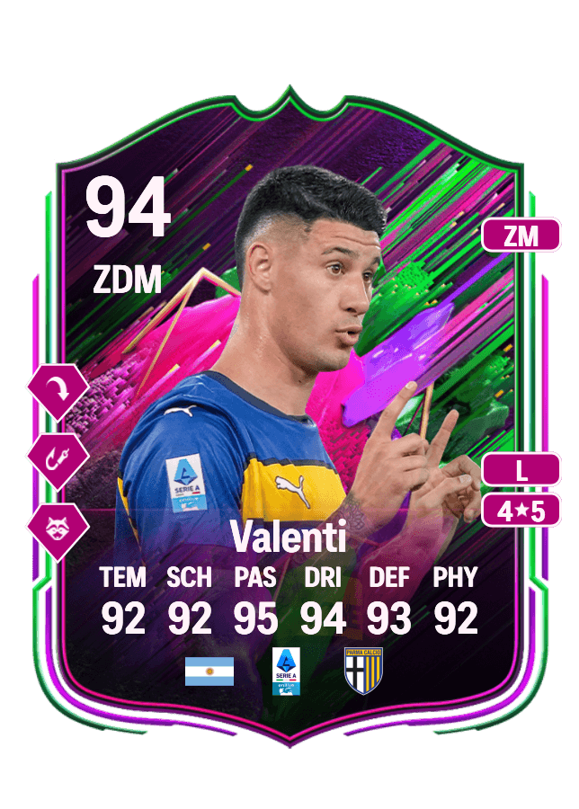 Lautaro Valenti card