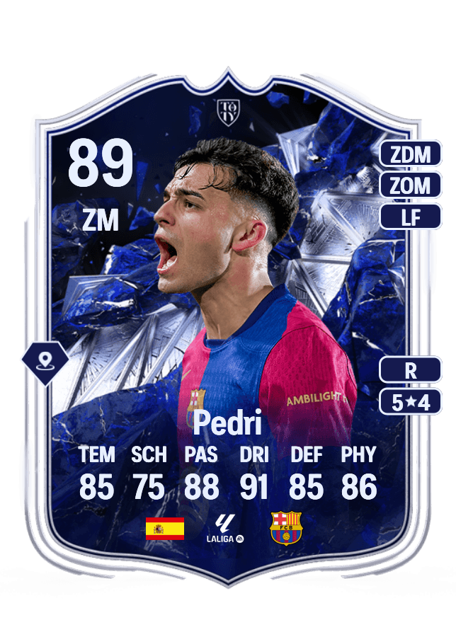 Pedri card