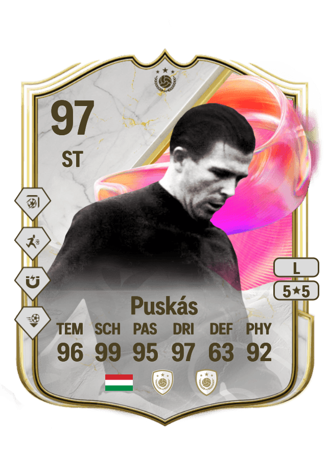 Ferenc Puskás card