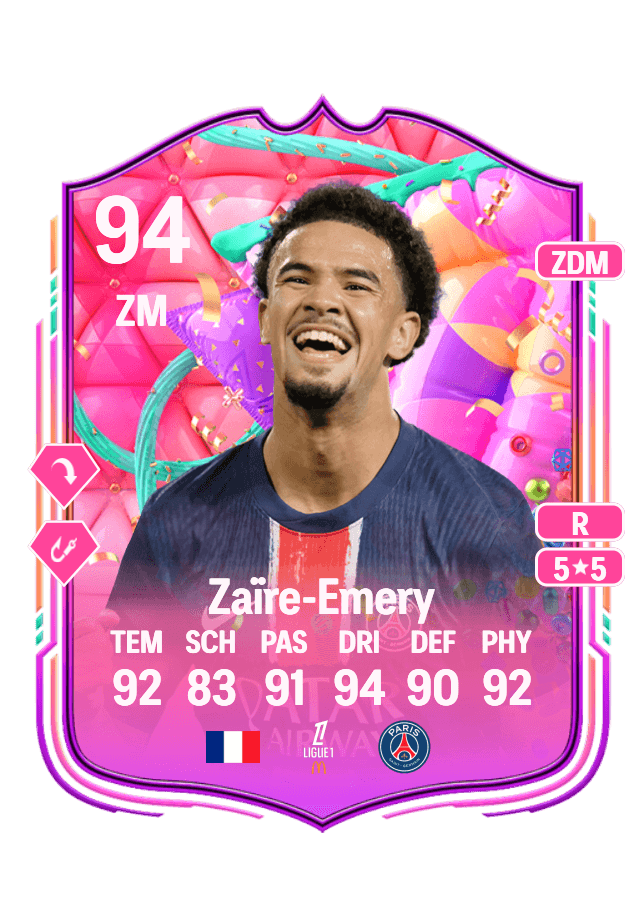 Warren Zaïre-Emery card