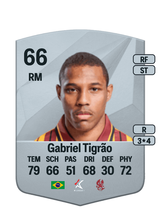 Gabriel Tigrão card