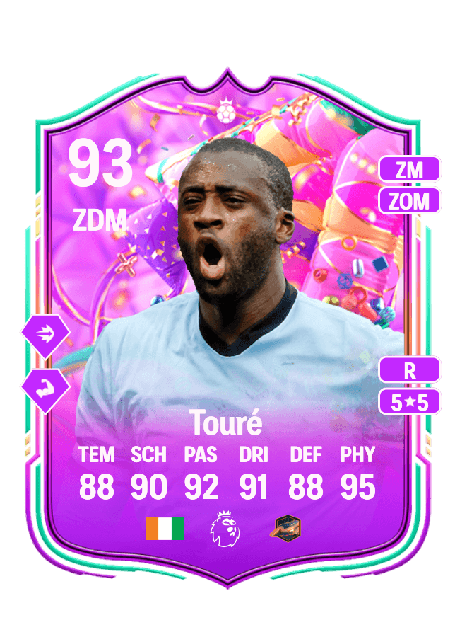 Yaya Touré card