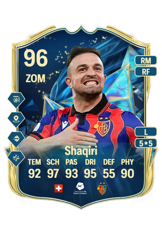 Xherdan Shaqiri card