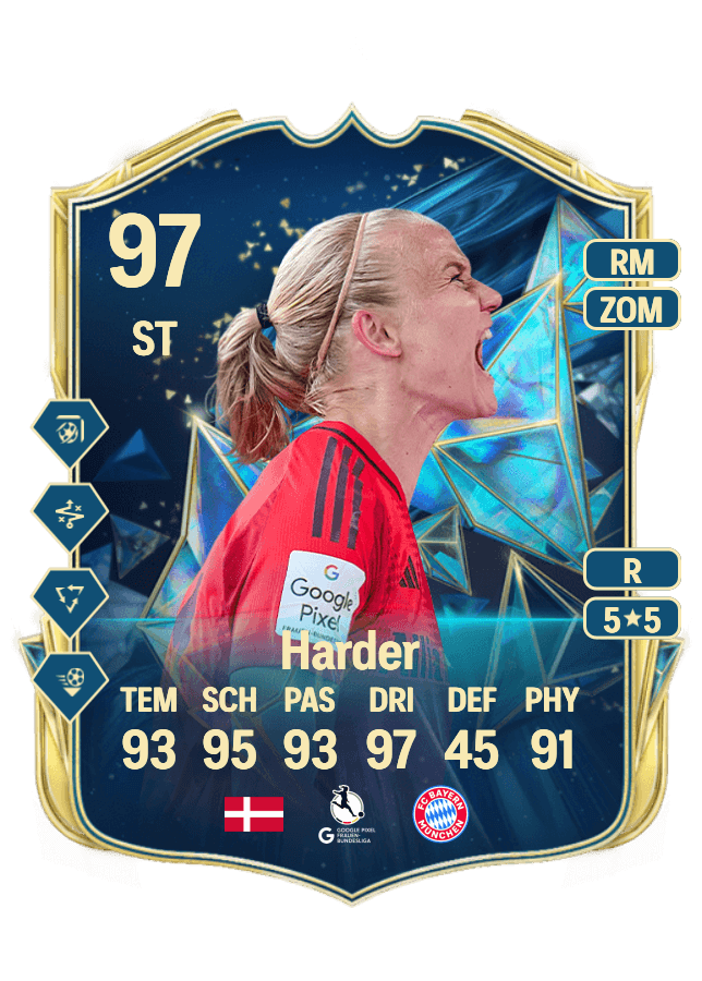 Pernille Harder card