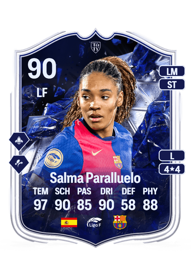 Salma Paralluelo card