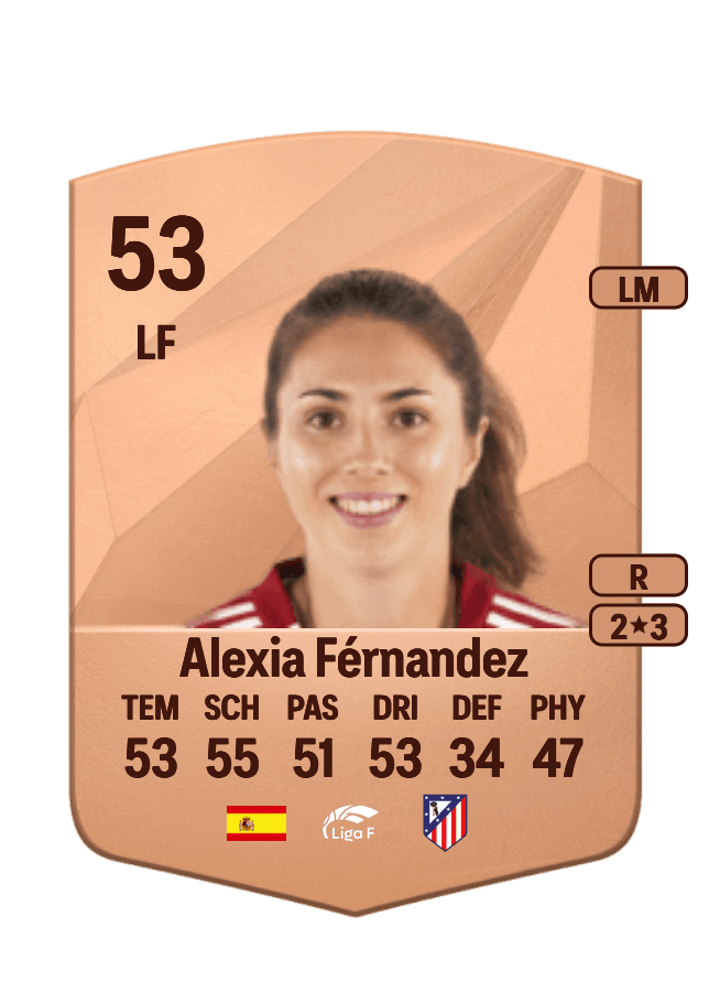 Alexia Férnandez card