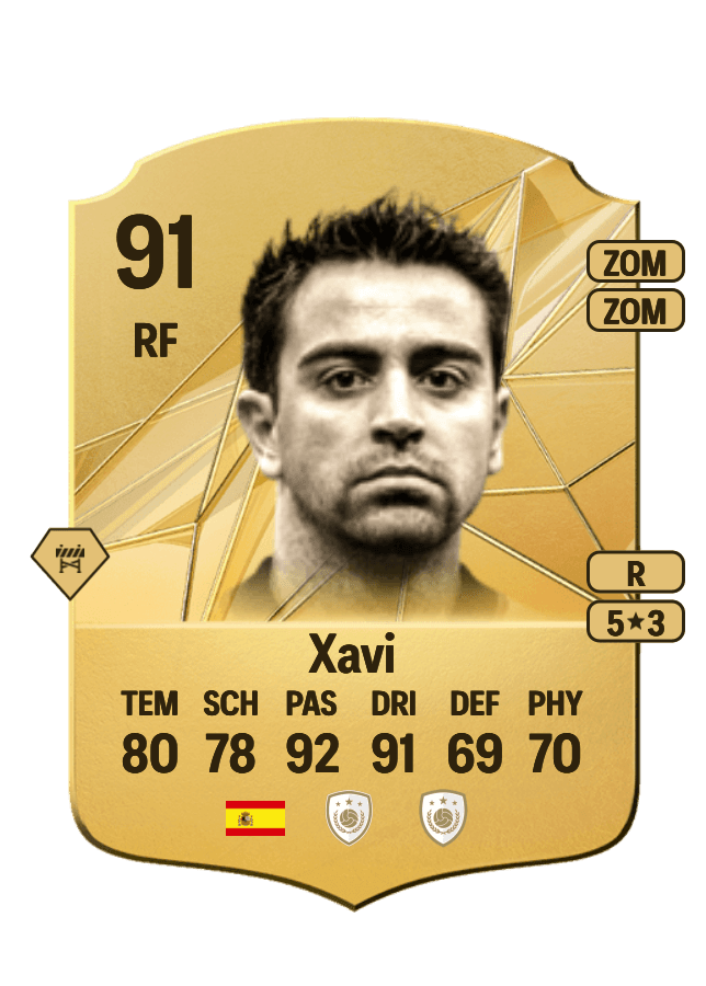 Xavi card