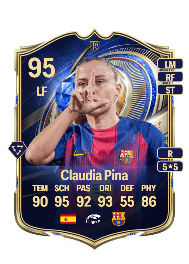 Claudia Pina card