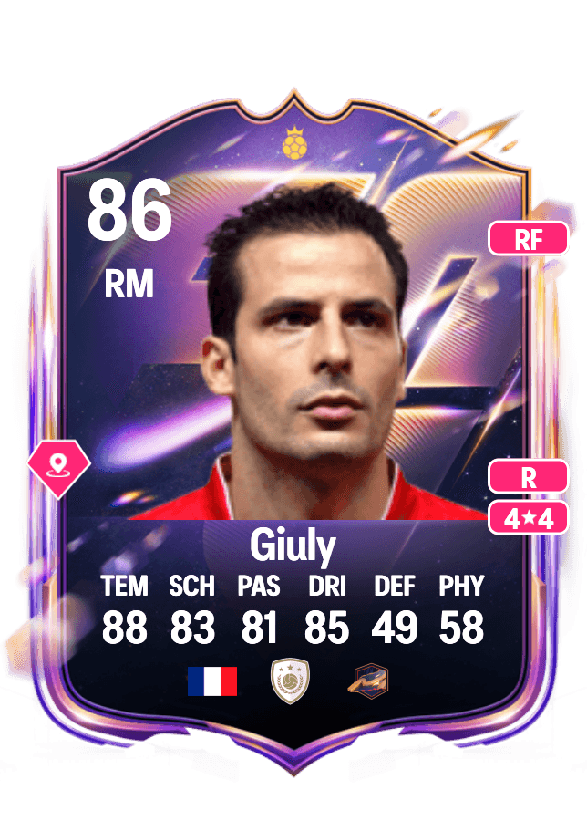 Ludovic Giuly card