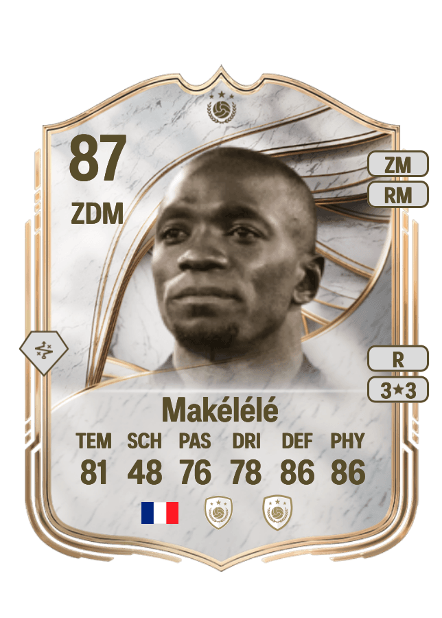 Claude Makélélé card