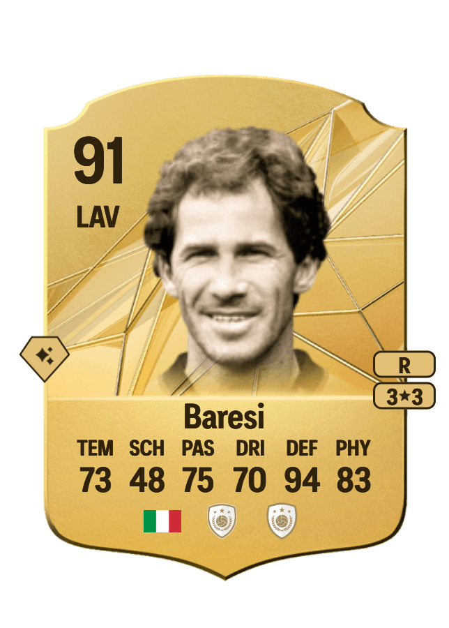 Franco Baresi card