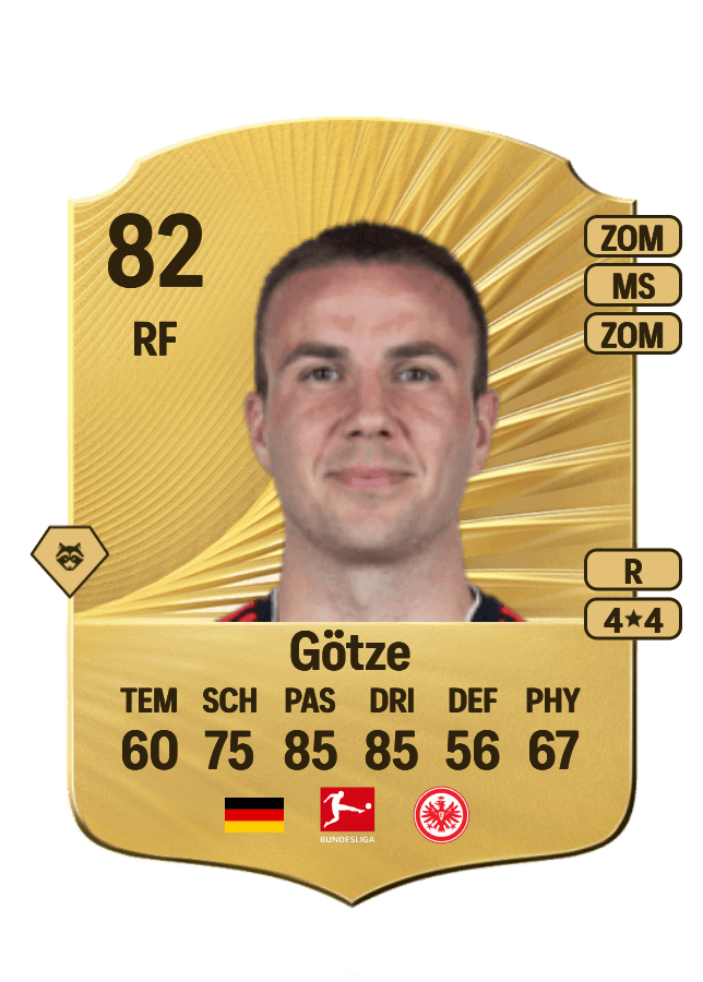 Mario Götze card