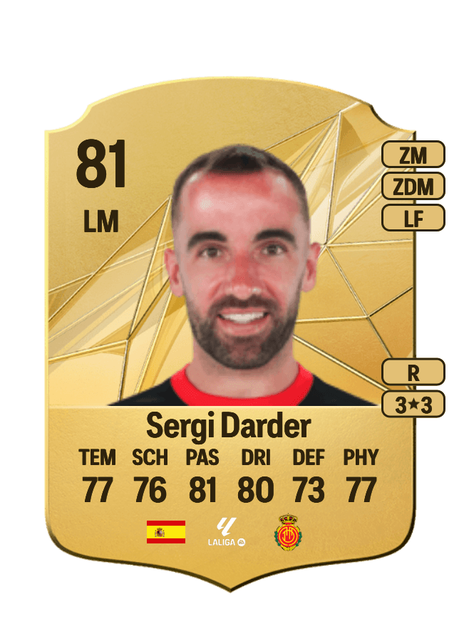 Sergi Darder card