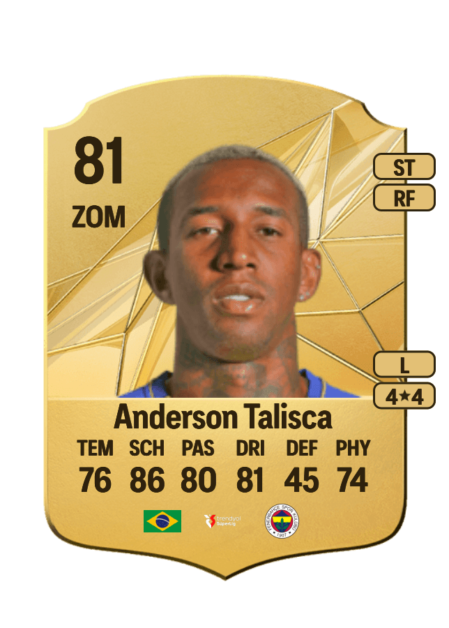 Anderson Talisca card