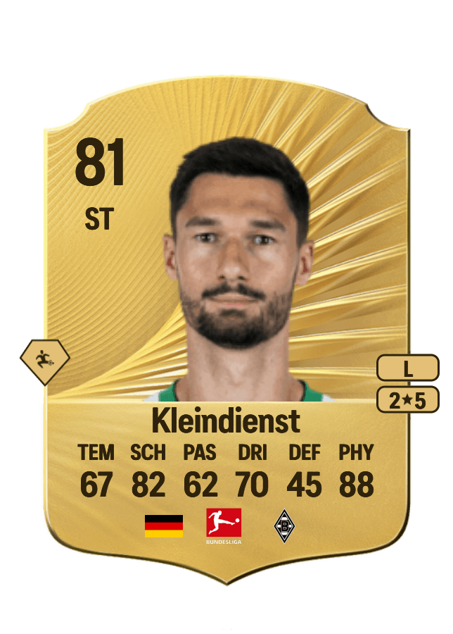 Tim Kleindienst card