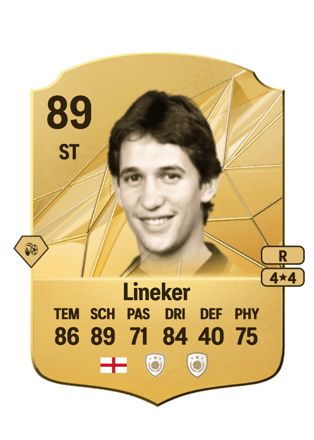 Gary Lineker card
