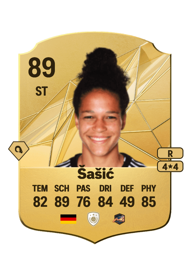 Celia Šašić card