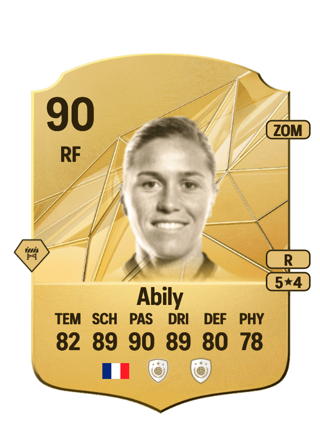 Camille Abily card