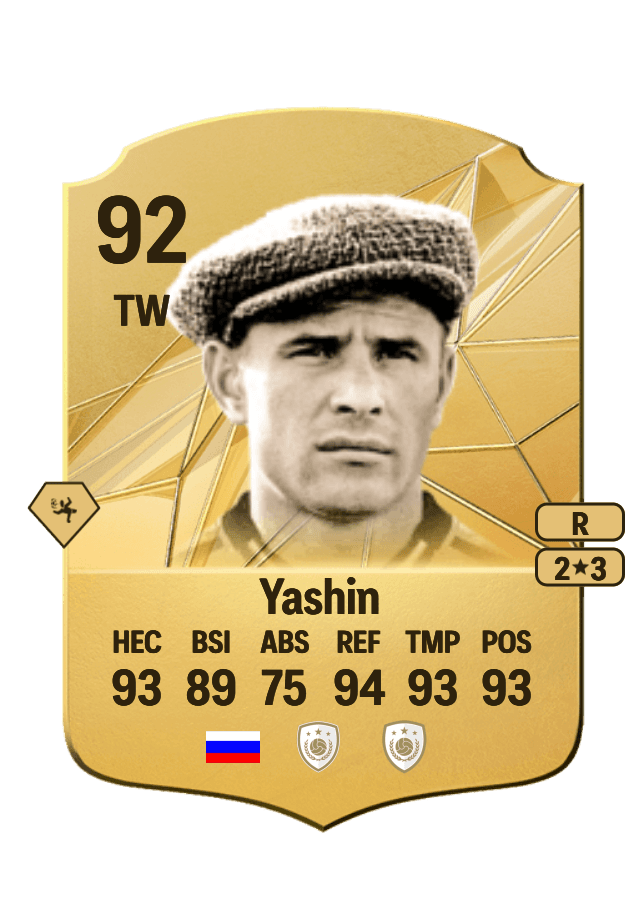 Lev Yashin card