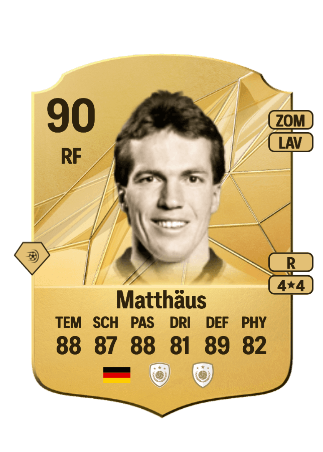 Lothar Matthäus card