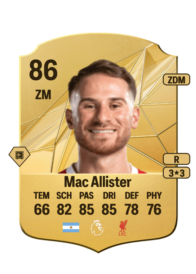 Alexis Mac Allister card