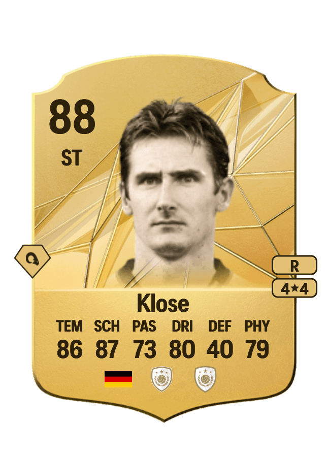 Miroslav Klose card