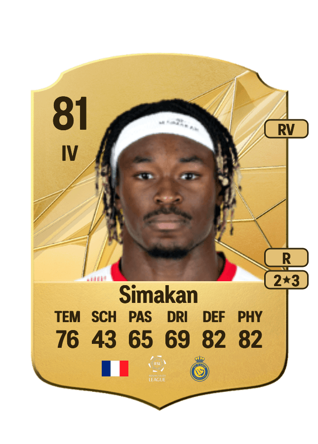 Mohamed Simakan card