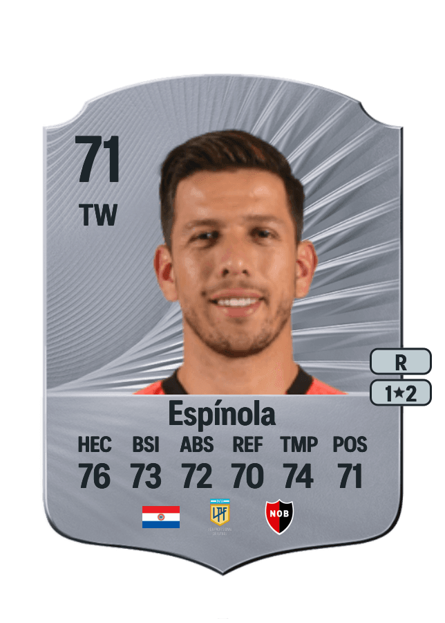 Juan Espínola card