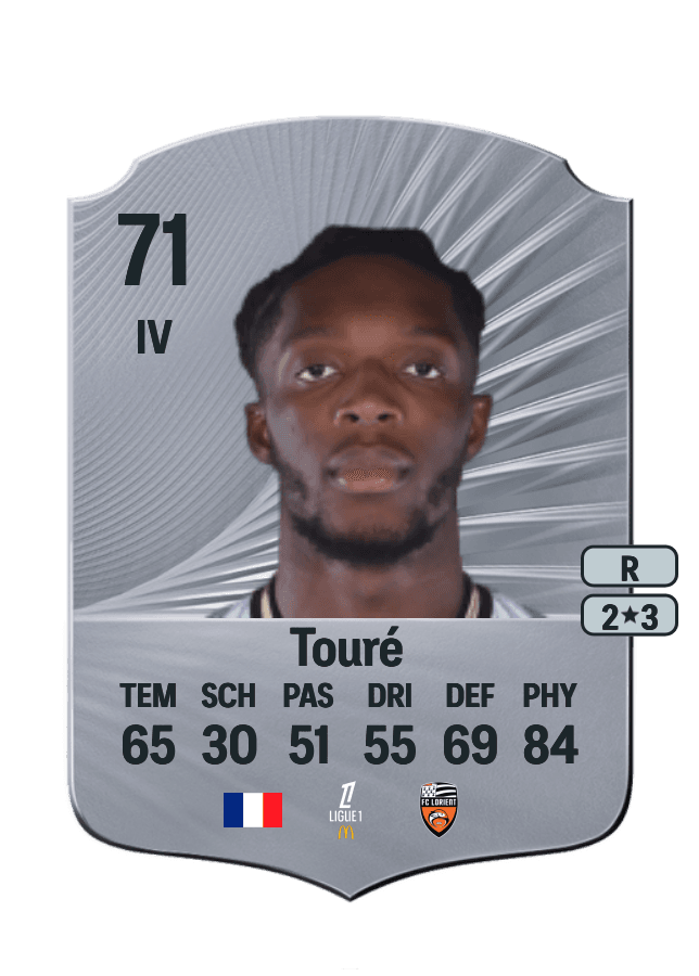 Isaak Touré card