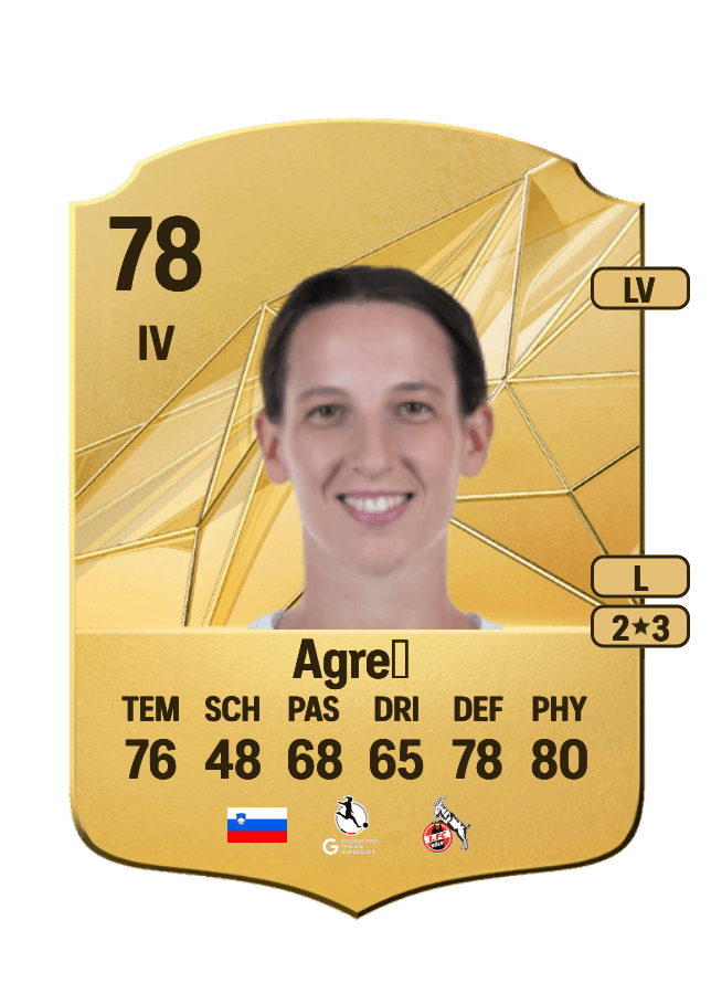 Sara Agrež card