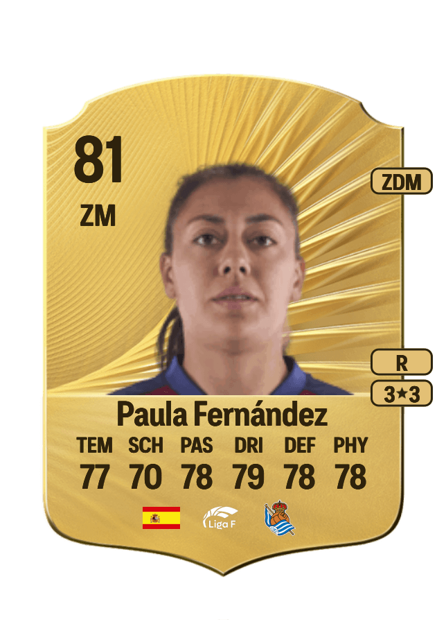 Paula Fernández card