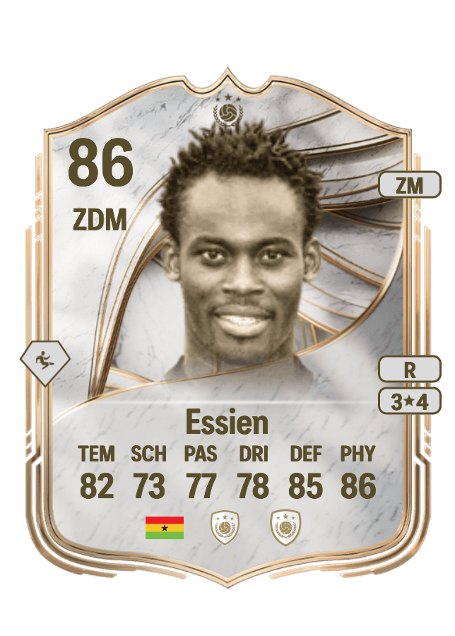 Michaël Essien card