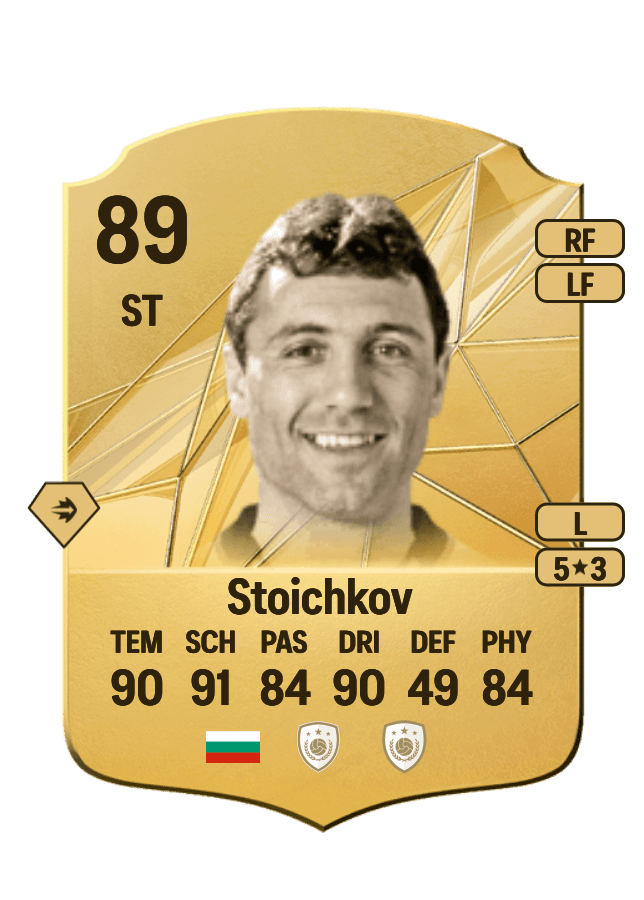 Hristo Stoichkov card