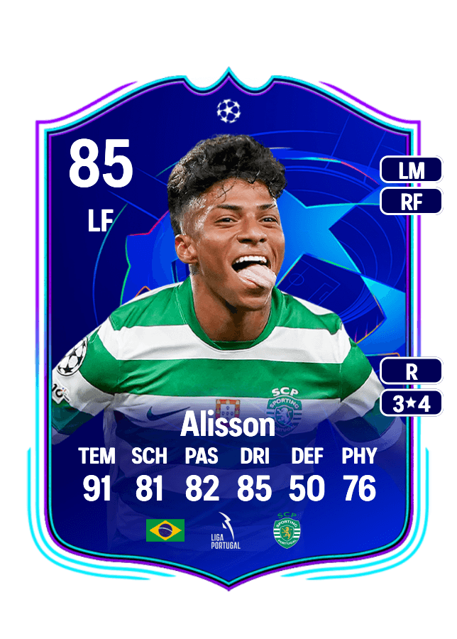 Alisson card