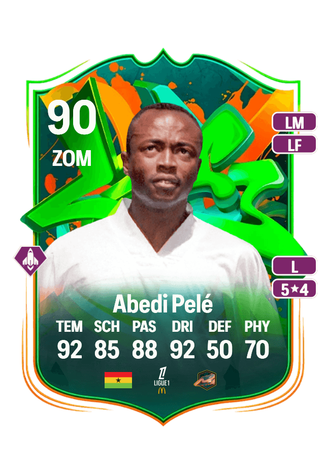 Abedi Pelé card