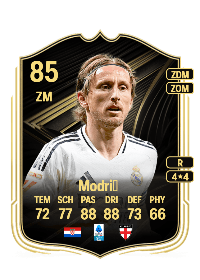 Luka Modrić card