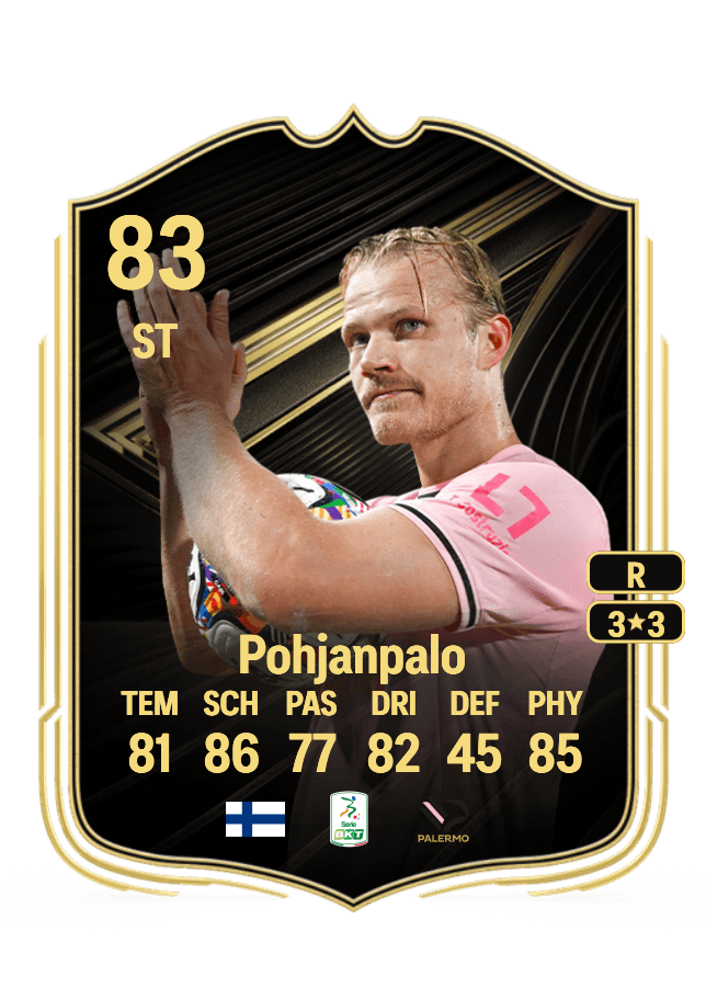 Joel Pohjanpalo card