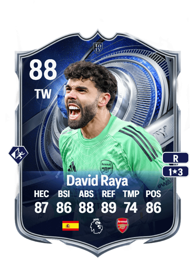 David Raya card