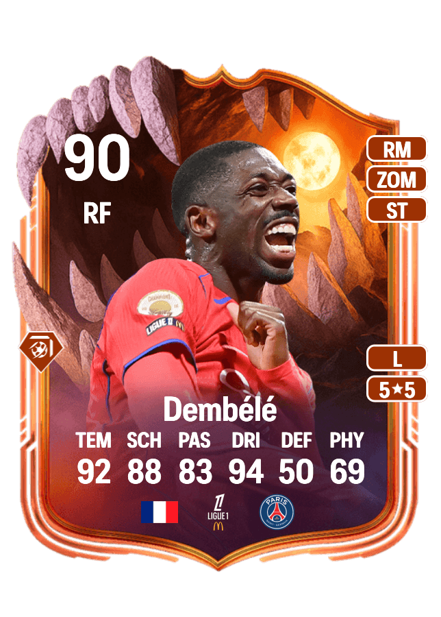 Ousmane Dembélé card