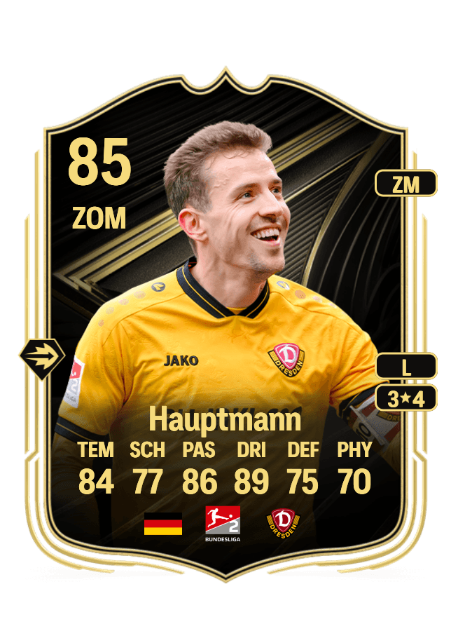 Niklas Hauptmann card
