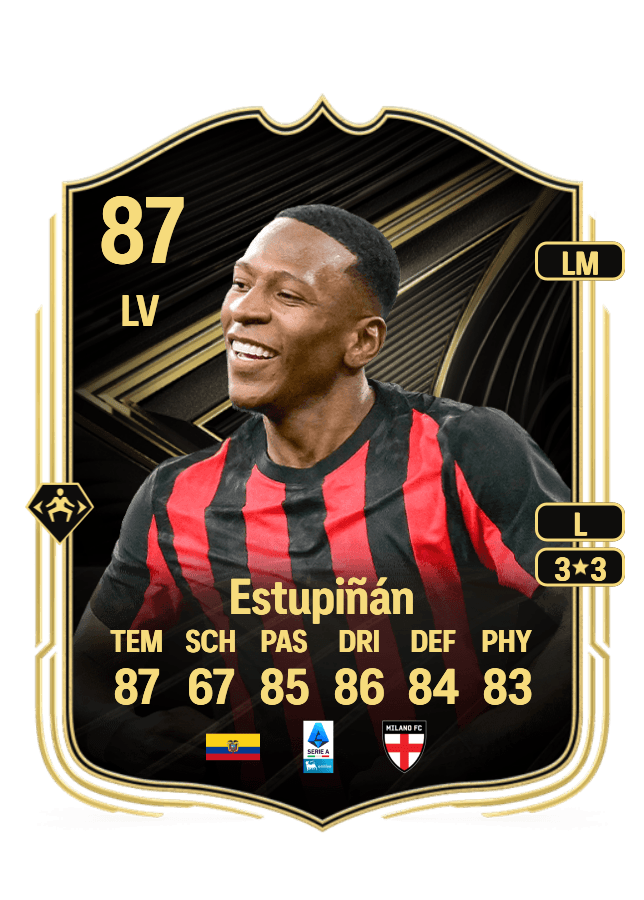 Pervis Estupiñán card