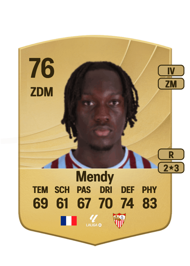 Batista Mendy card