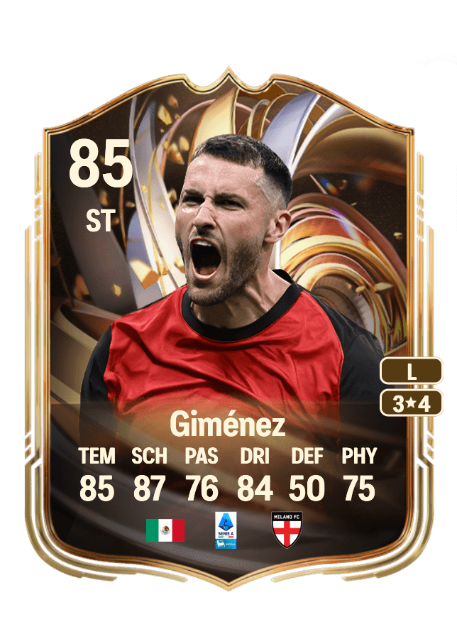 Santiago Giménez card