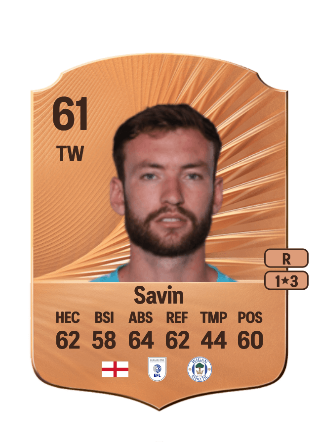 Toby Savin card