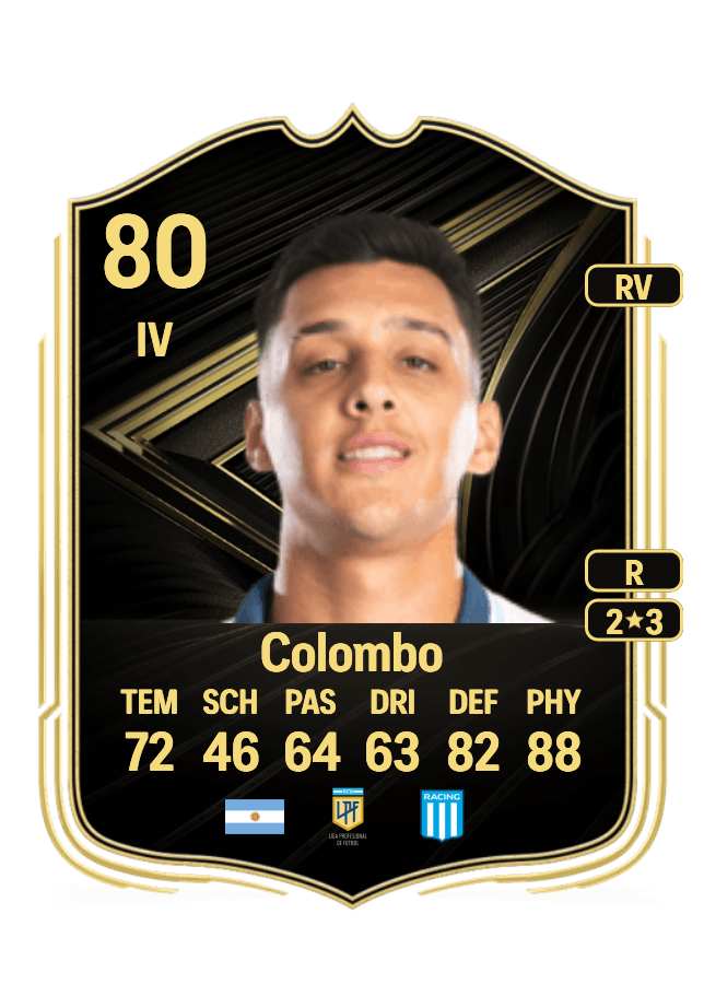 Nazareno Colombo card