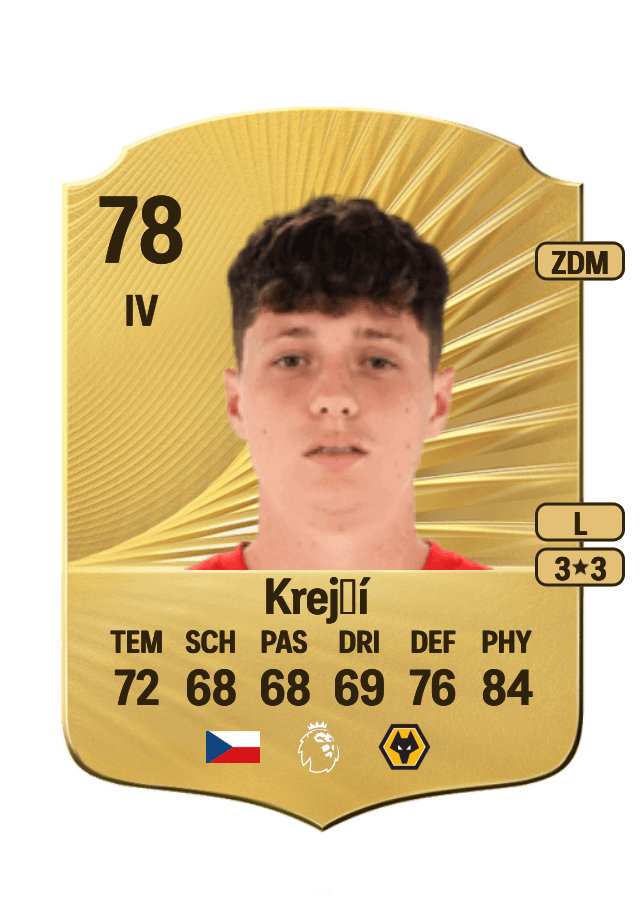 Ladislav Krejčí card