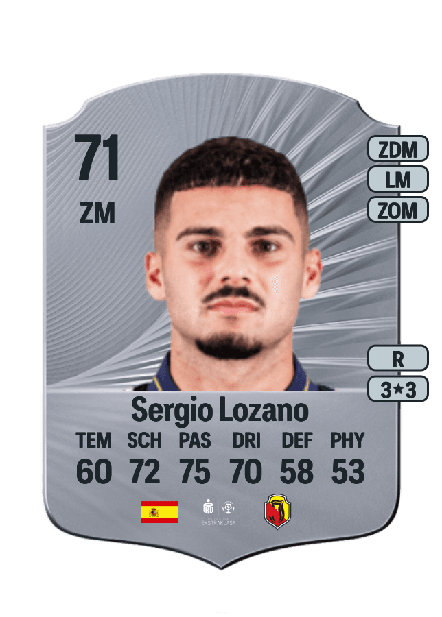 Sergio Lozano card