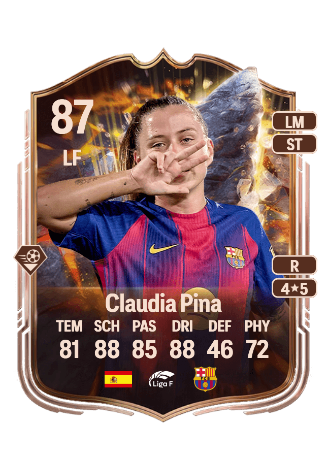 Claudia Pina card